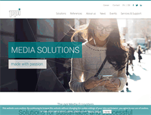 Tablet Screenshot of ppimedia.de